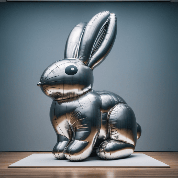 Il "Rabbit" di Koons, l'opera che ha stabilito il nuovo record, è una scultura in acciaio inossidabile a forma di coniglio gonfiabile. Creata nel 1986, l'opera è considerata una delle più iconiche dell'artista. Il "Rabbit" è stato descritto come un simbolo della società di consumo e della cultura pop, e la sua vendita per $91 milioni dimostra il suo impatto duraturo e la sua rilevanza nel mondo dell'arte contemporanea. Tendenze Emergenti nell'Arte Contemporanea Il Ruolo del Whitney Biennial nell'Arte Contemporanea Conclusione Il "Rabbit" di Koons, l'opera che ha stabilito il nuovo record, è una scultura in acciaio inossidabile a forma di coniglio gonfiabile. Creata nel 1986, l'opera è considerata una delle più iconiche dell'artista. Il "Rabbit" è stato descritto come un simbolo della società di consumo e della cultura pop, e la sua vendita per $91 milioni dimostra il suo impatto duraturo e la sua rilevanza nel mondo dell'arte contemporanea. Tendenze Emergenti nell'Arte Contemporanea Il Ruolo del Whitney Biennial nell'Arte Contemporanea Conclusione